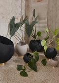 AYTM Globe Blumentopf Ø43 Cm, Schwarz