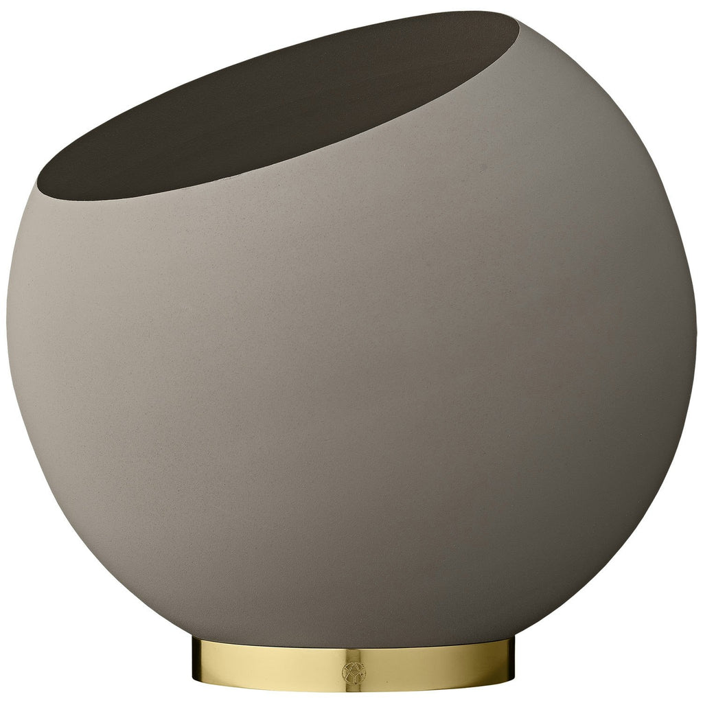 AYTM Globe Blumentopf Ø37 Cm, Taupe