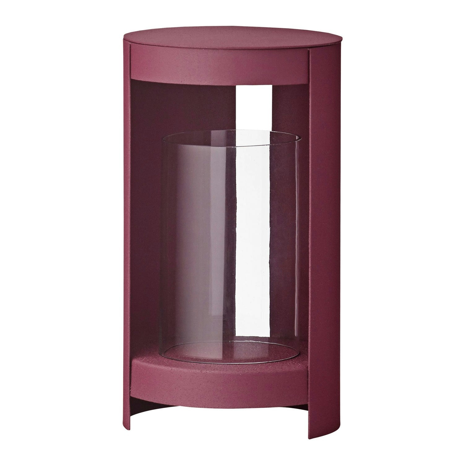 AYTM Ora Laterne Ø15.5xH28.2 Cm, Burgundy