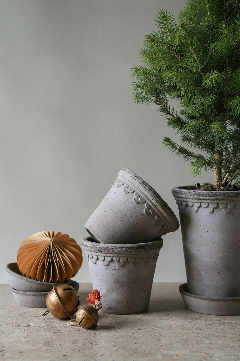 Bergs Potter Copenhagen Pot Grey, 16 Cm