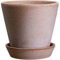 Bergs Potter Julie Topf Mit Unterteller Rosa Ø12 Cm