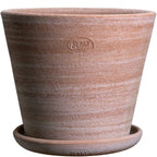Bergs Potter Julie Topf Mit Unterteller Rosa Ø35 Cm
