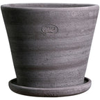 Bergs Potter Julie Topf Mit Unterteller Grau Ø35 Cm