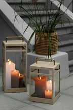 Cozy Living Pure Nordic Laterne M, Alpaca