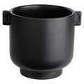 Ernst Blumentopf Mit Ohren H14 Cm, Schwarz