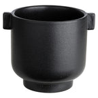 Ernst Blumentopf Mit Ohren H14 Cm, Schwarz