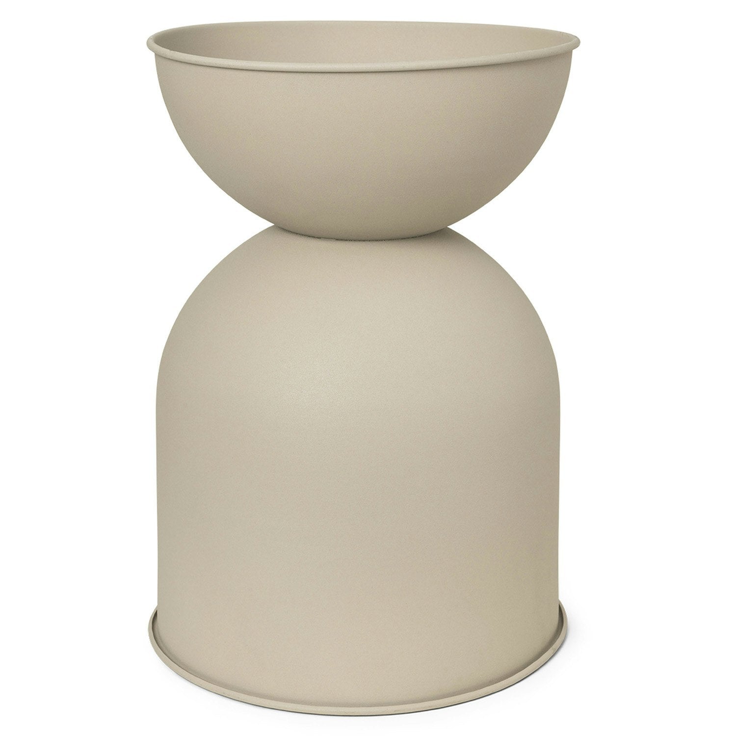 Ferm LIVING Hourglass Topf Cashmere, 59 Cm