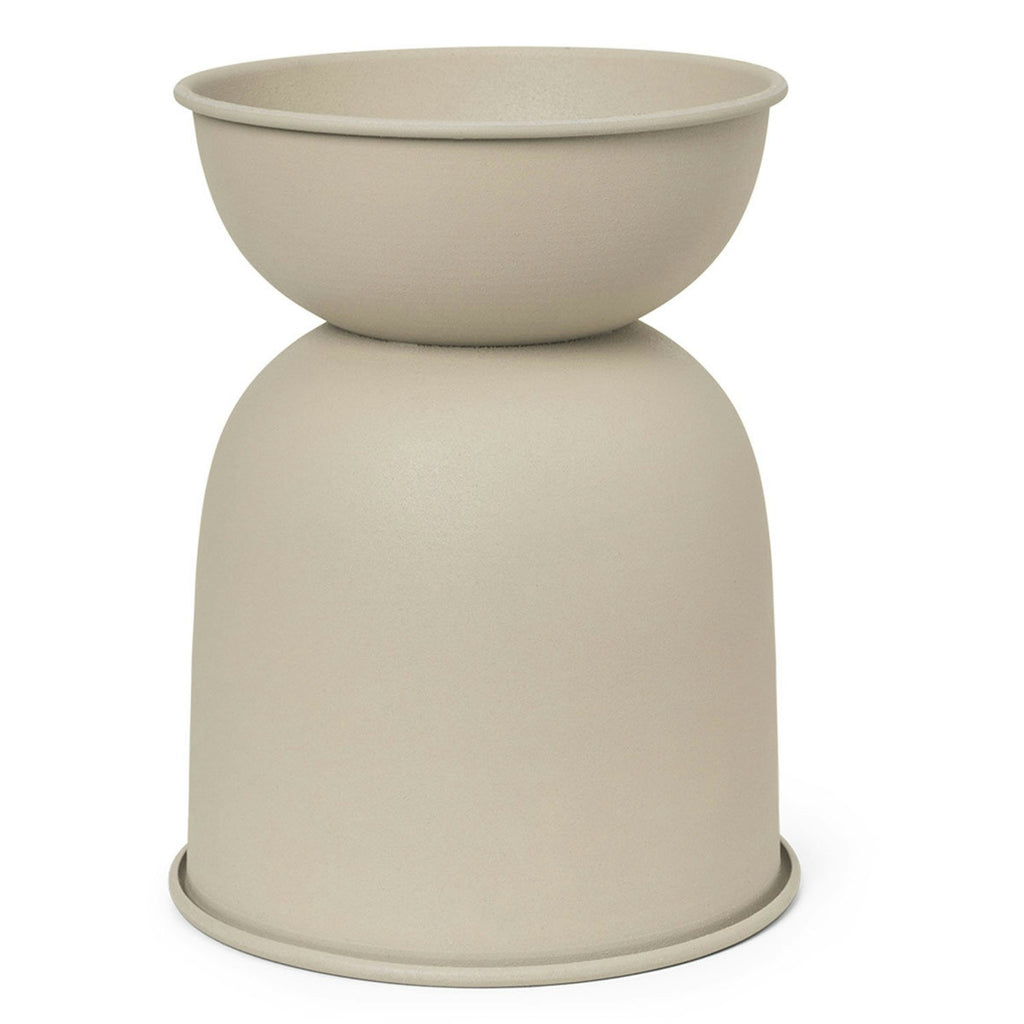 Ferm LIVING Hourglass Topf Cashmere, 30 Cm