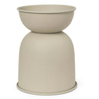 Ferm LIVING Hourglass Topf Cashmere, 30 Cm