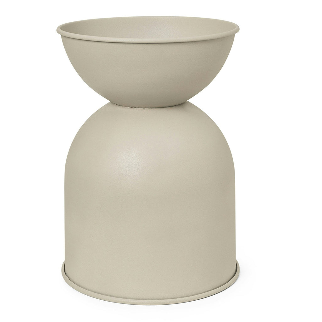 Ferm LIVING Hourglass Topf Cashmere, 73 Cm