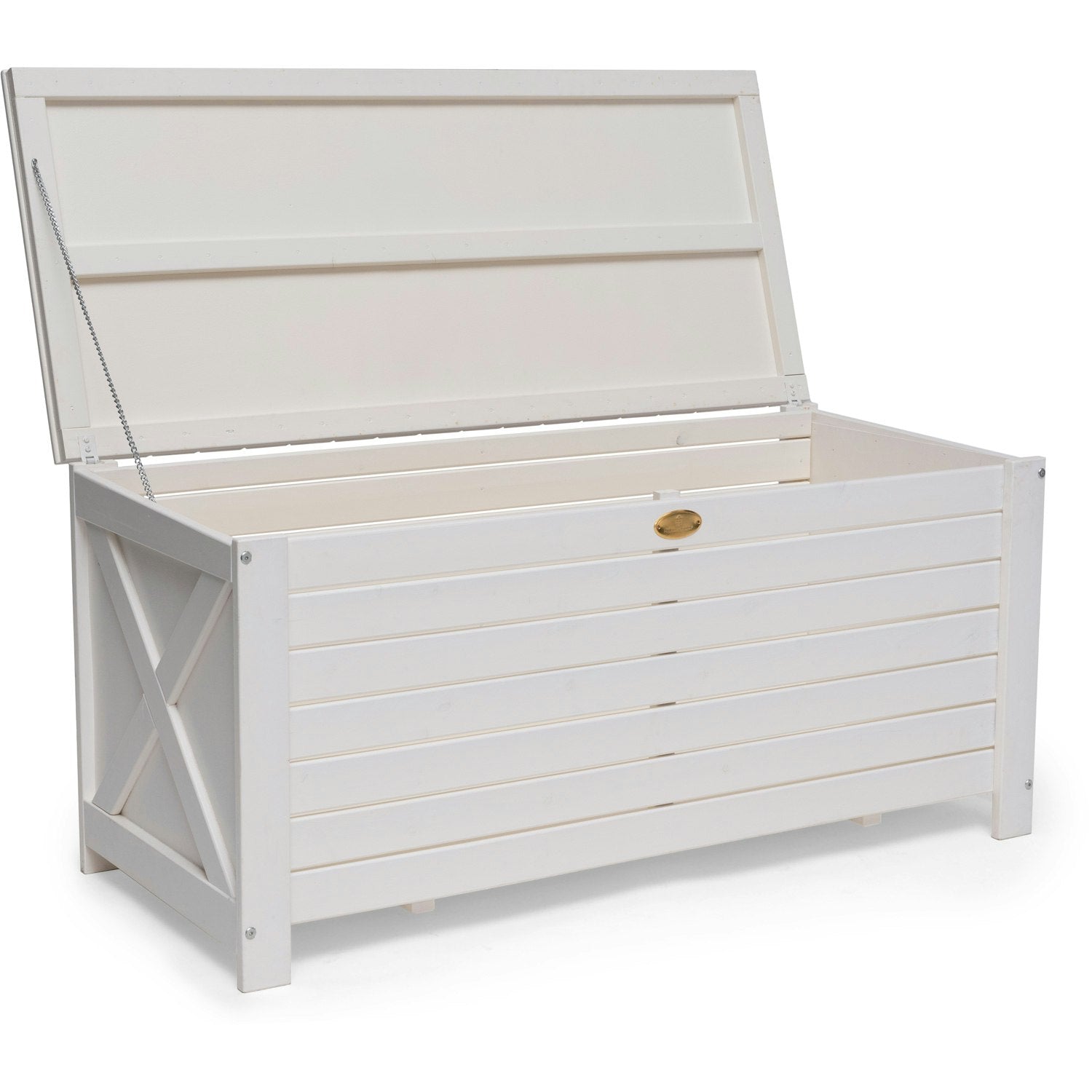  Läckö Aufbewahrungsbox Für Kissen 134x59x64 Cm, Weiß