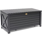  Läckö Aufbewahrungsbox Für Kissen, Schwarz 134x59x64 Cm