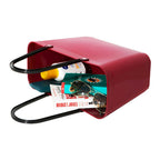  Hinza Tasche Klein Green Plastic, Bordeaux
