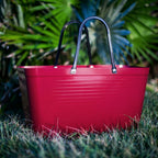 Hinza Tasche Klein Green Plastic, Bordeaux