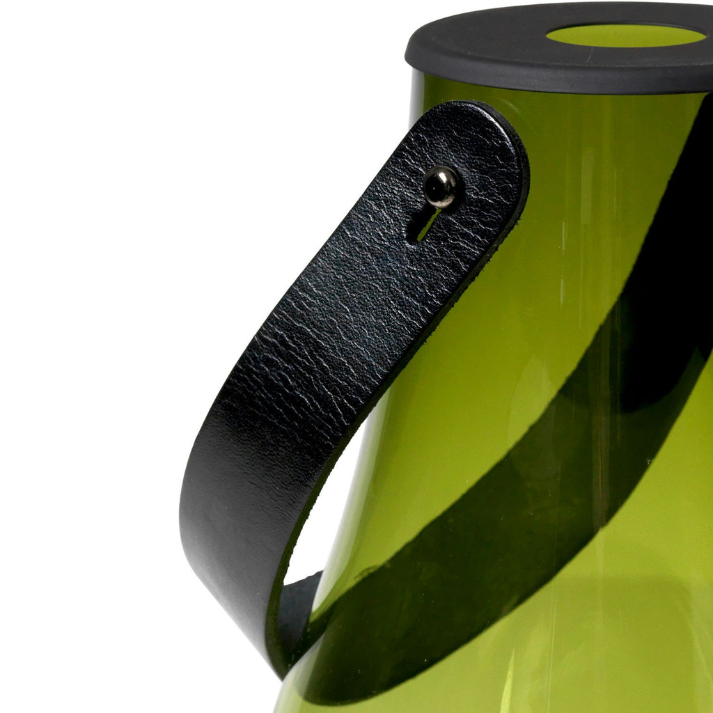 Holmegaard Design With Light Laterne Olive, H29 Cm
