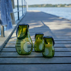 Holmegaard Design With Light Laterne Olive, H29 Cm