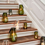 Holmegaard Design With Light Laterne Olive, H25 Cm