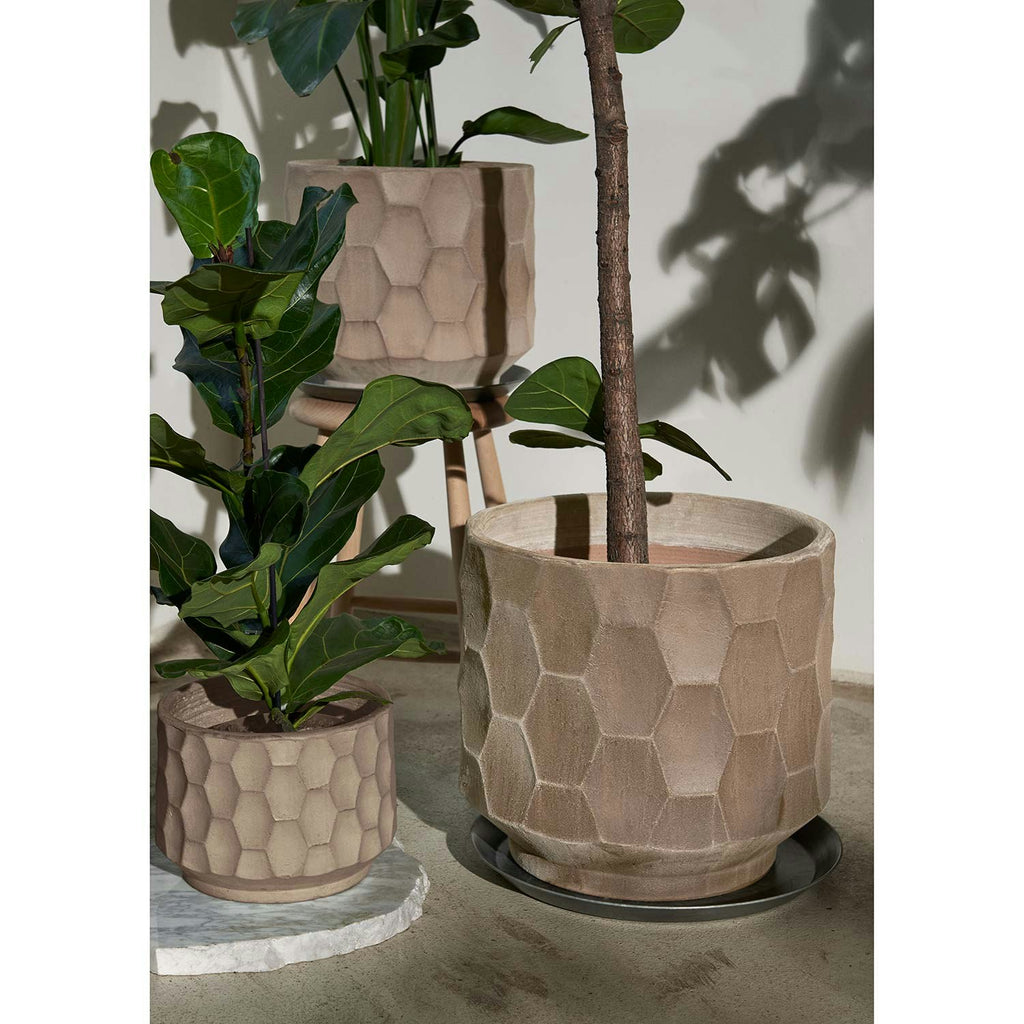 Kähler Grow Blumentopf, Hellsand/ Ø21,5 Cm