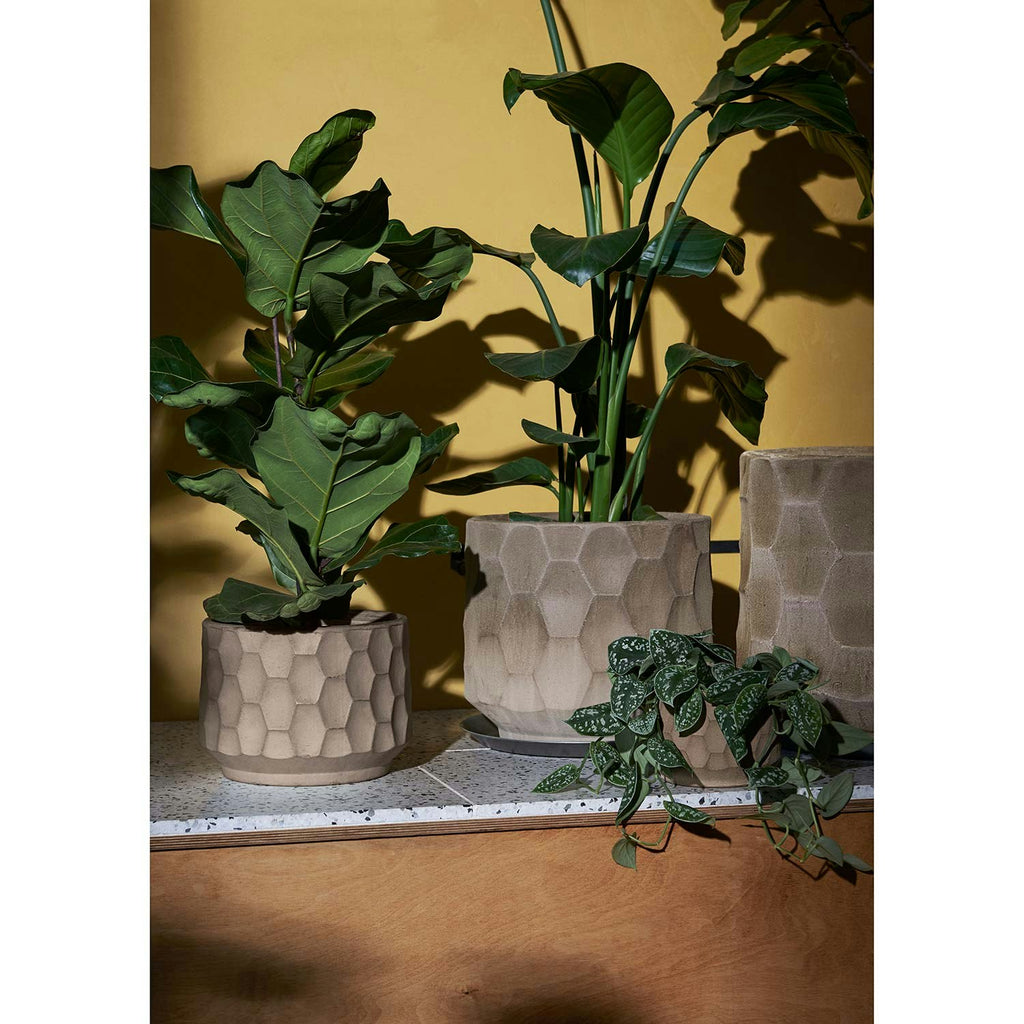Kähler Grow Blumentopf, Hellsand/ Ø21,5 Cm