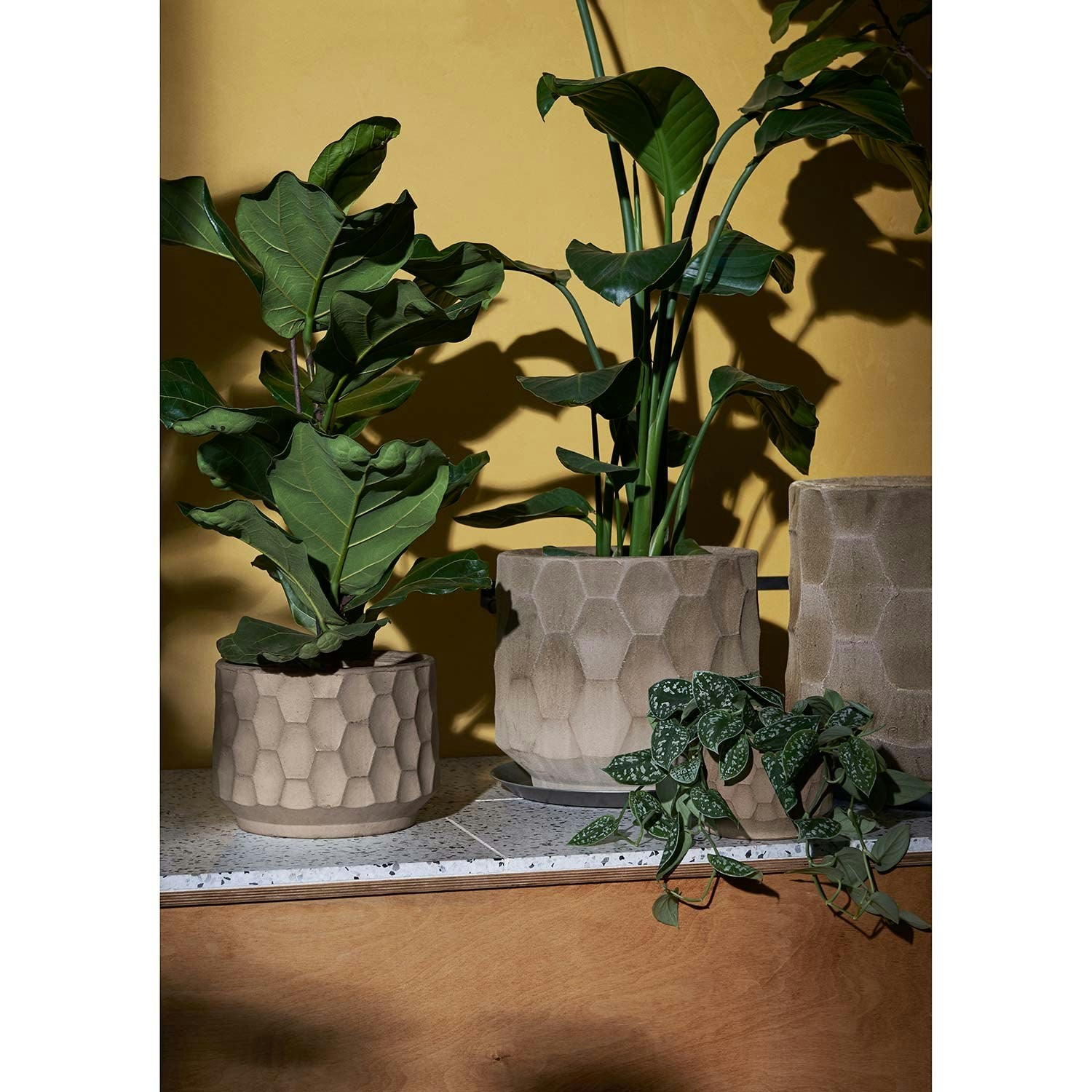 Kähler Grow Blumentopf, Hellsand/ Ø21,5 Cm