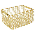 Korbo Rectangular 15 Korb, Messing
