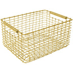 Korbo Rectangular 19 Korb, Messing