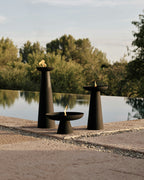 Menu Meira Öllampe Schwarz, 36 Cm