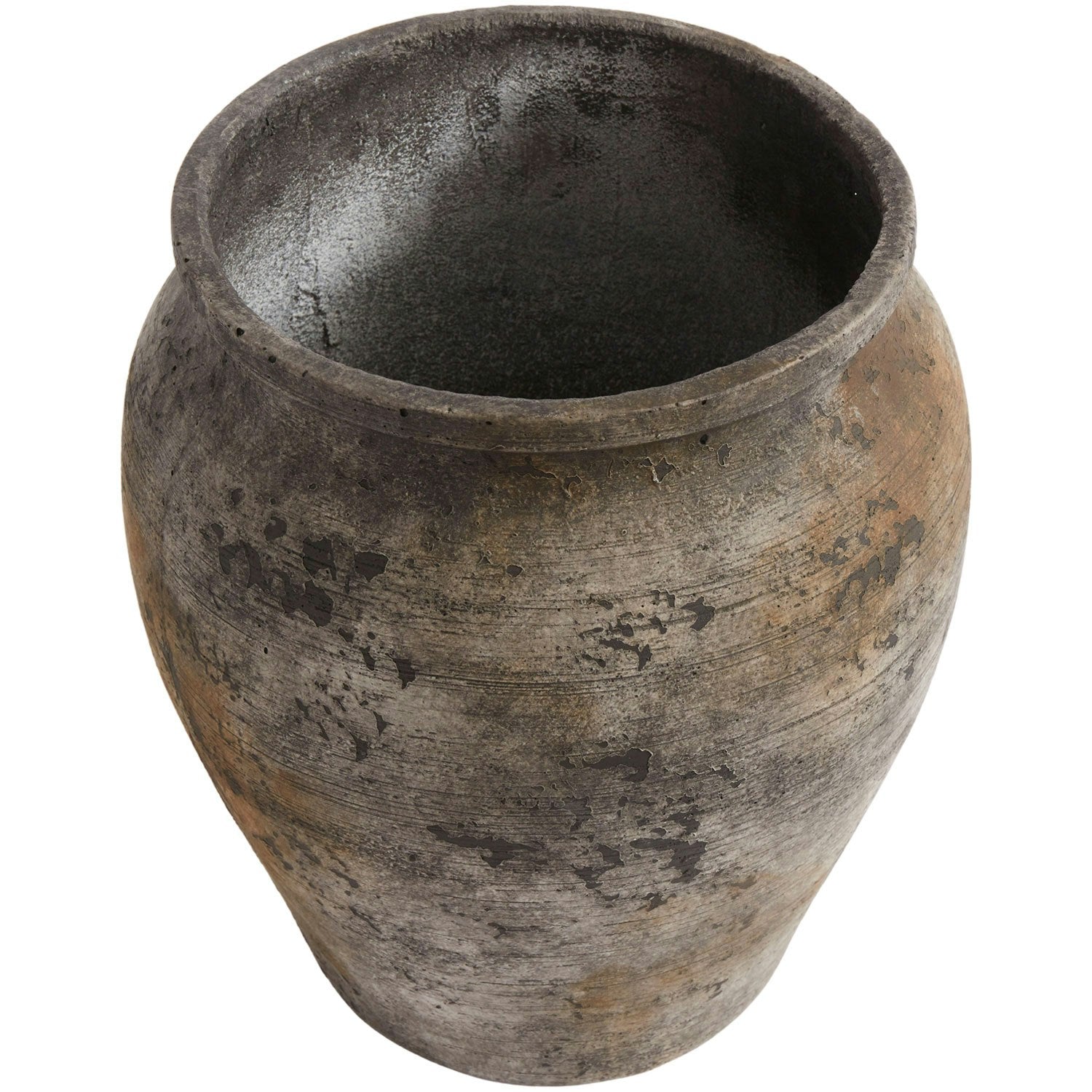 Muubs Hanja Topf Weathered Rusty, 35 Cm