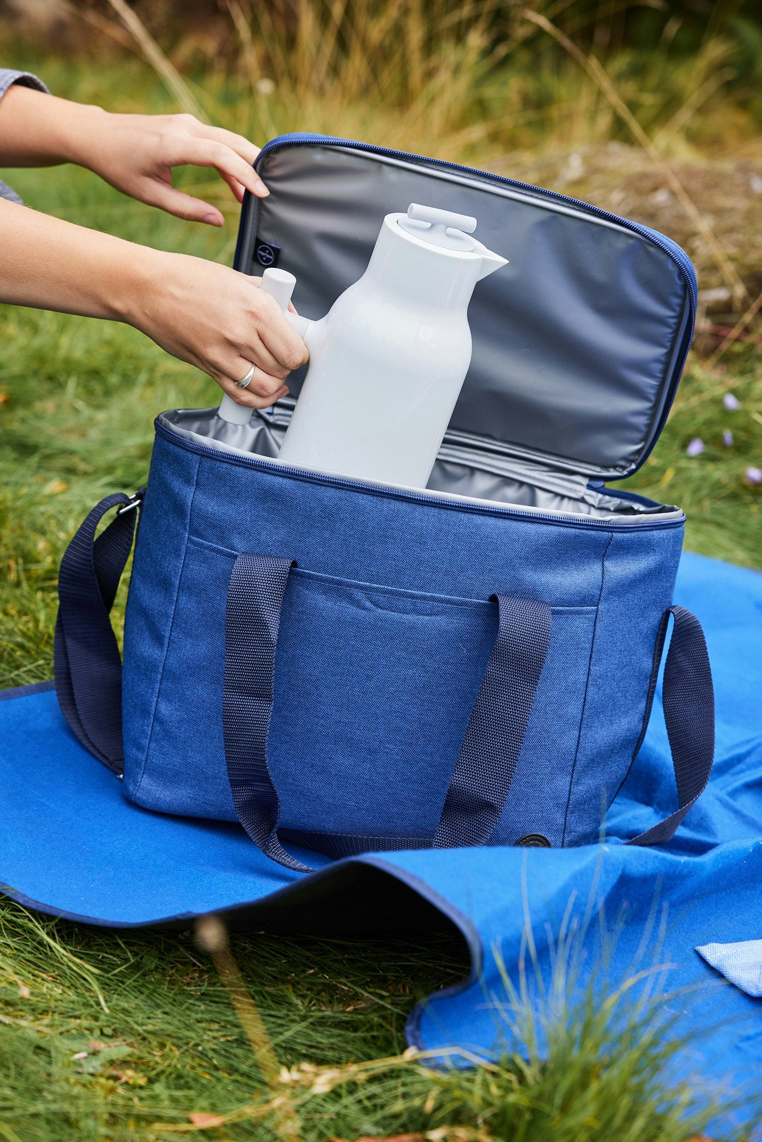 Sagaform City Kühltasche 20 L, Blau