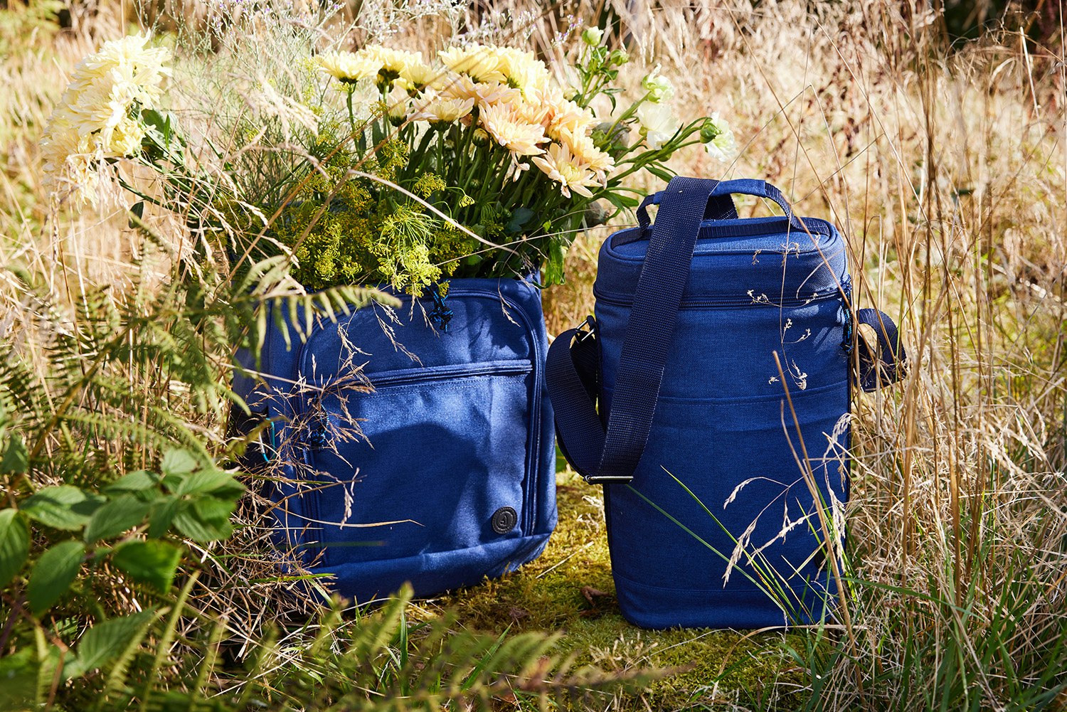 Sagaform City Kühltasche Hoch 9 L, Blau