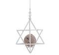  Suet Ball Feeder Star, White